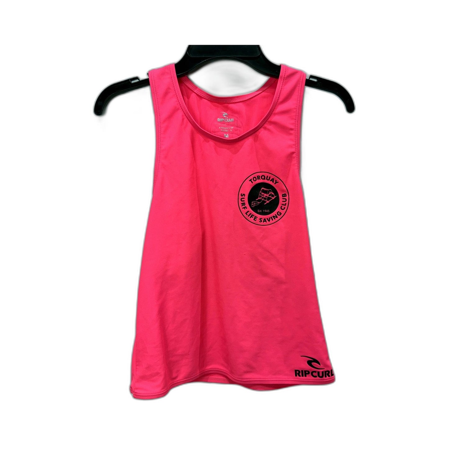 Rip Curl Womens Swimsuit Cropped Tank Top in Pink, Size M