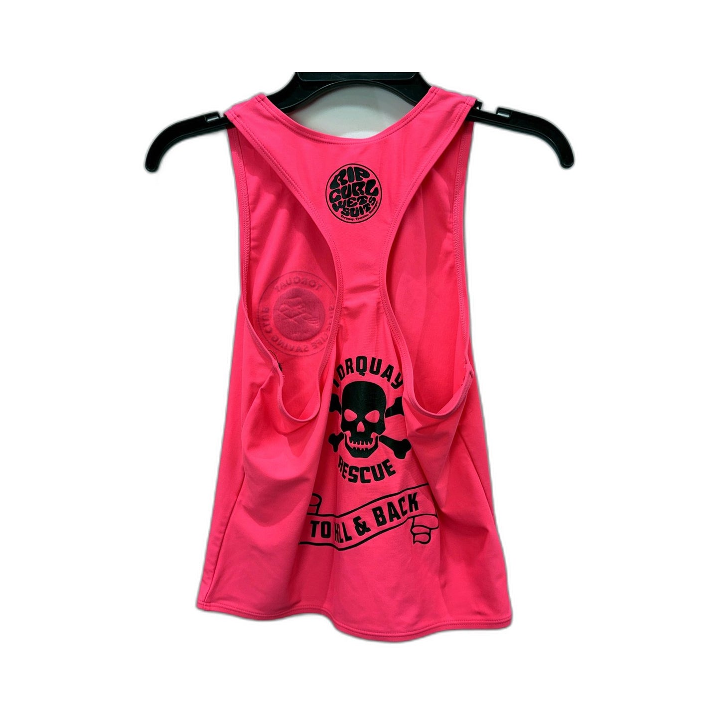 Rip Curl Womens Swimsuit Cropped Tank Top in Pink, Size M