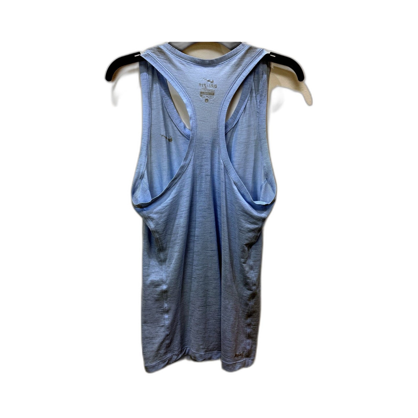 Nike Womens Dri-Fit Light Blue Active Tank Top Pullover Sweatshirt Size S