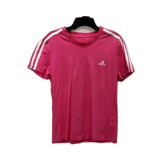 adidas Girls' T-Shirt Pink Cotton Pullover Sweatshirt for Sizes 12-14 Years NEW