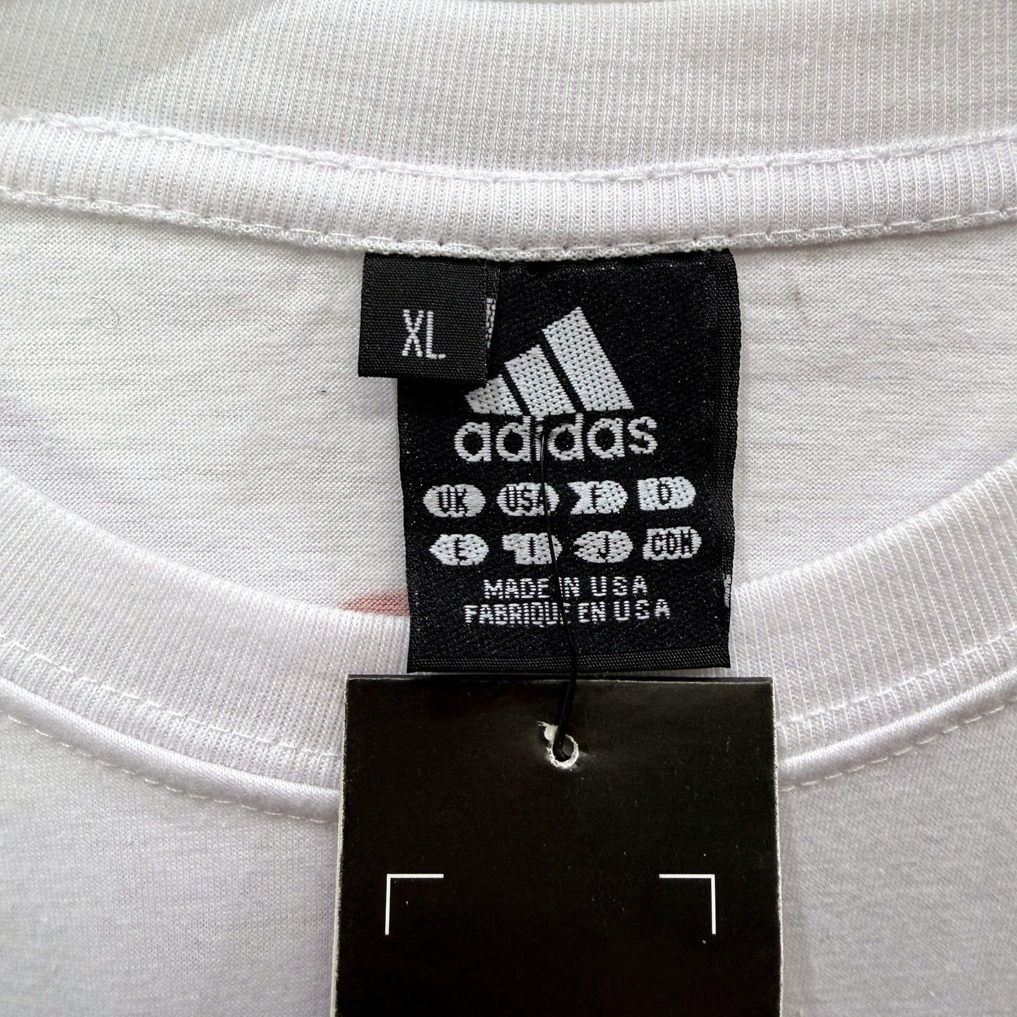 Adidas Mens LS Shirt Pullover Sweatshirt Casual Comfortable Cotton White NEW
