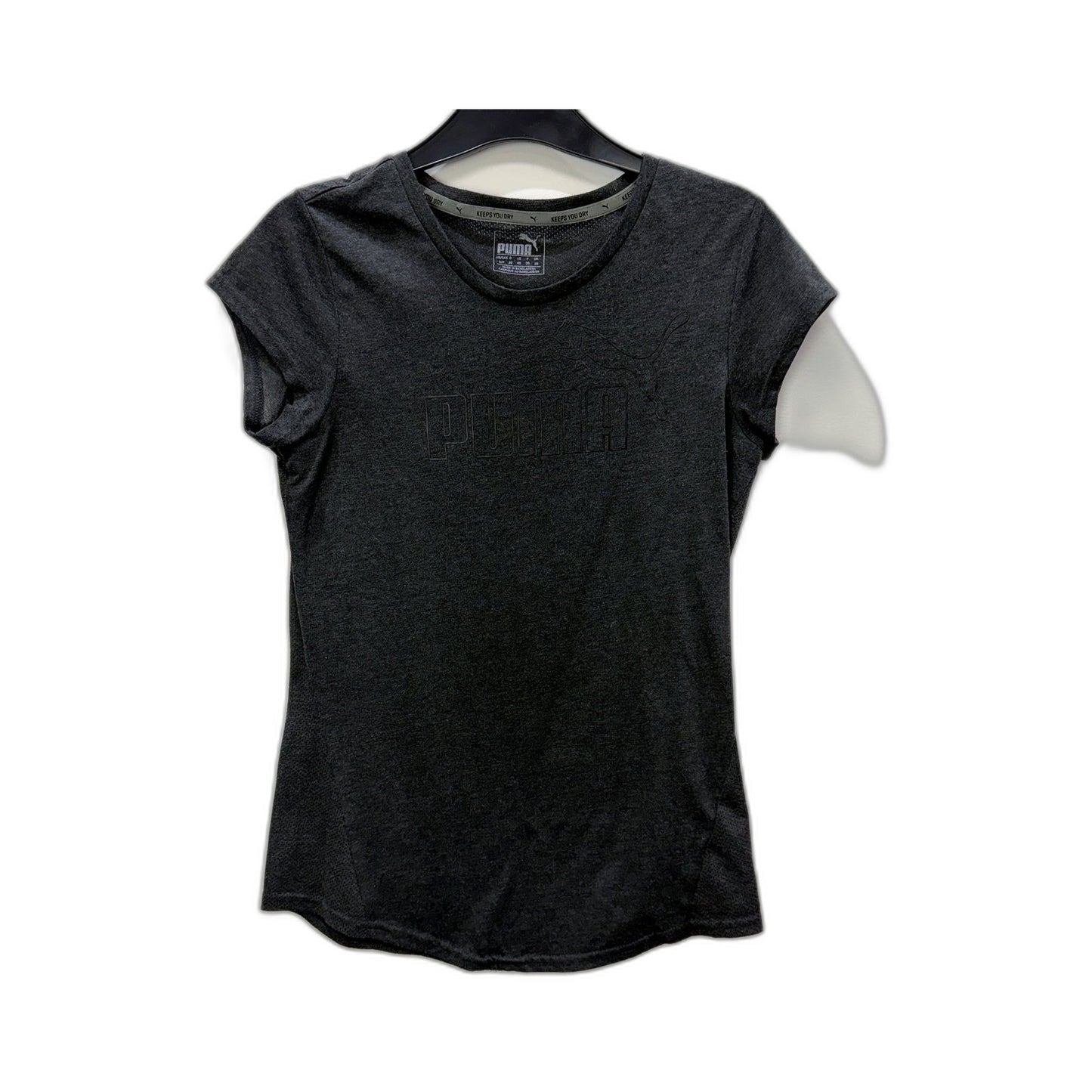 Puma Womens Charcoal Gray Pullover Sweatshirt, Size Small