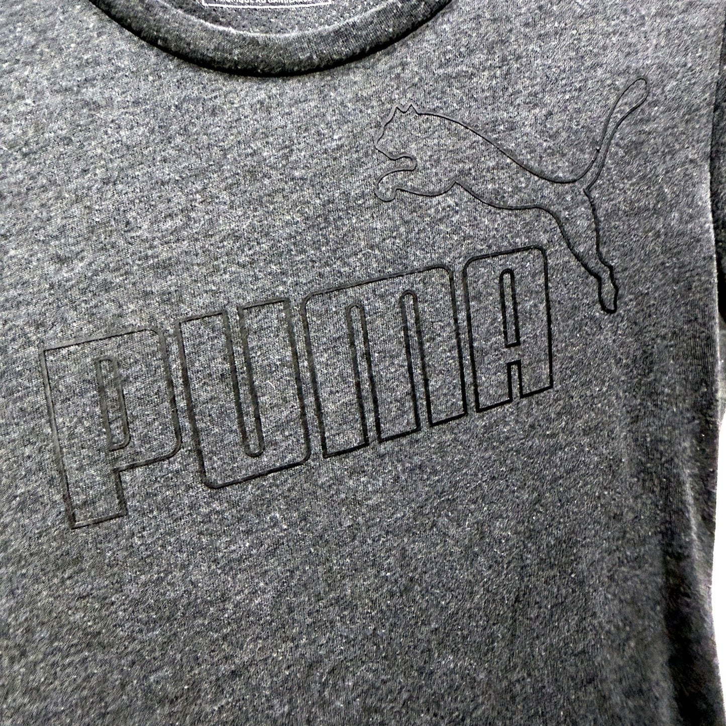 Puma Womens Charcoal Gray Pullover Sweatshirt, Size Small
