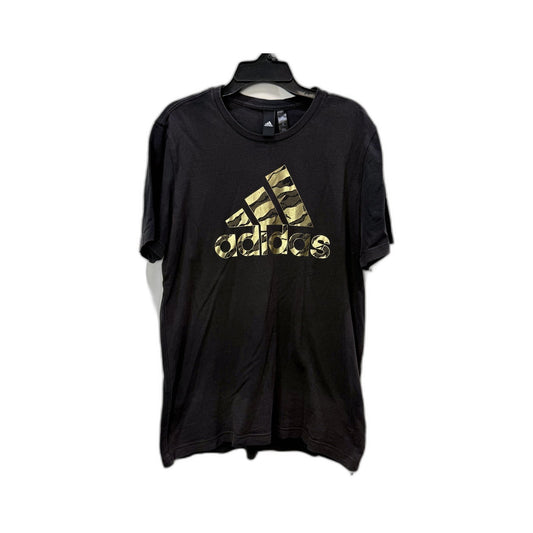 adidas Womens T-Shirt Comfortable Black Pullover Sweatshirt for Casual Wear