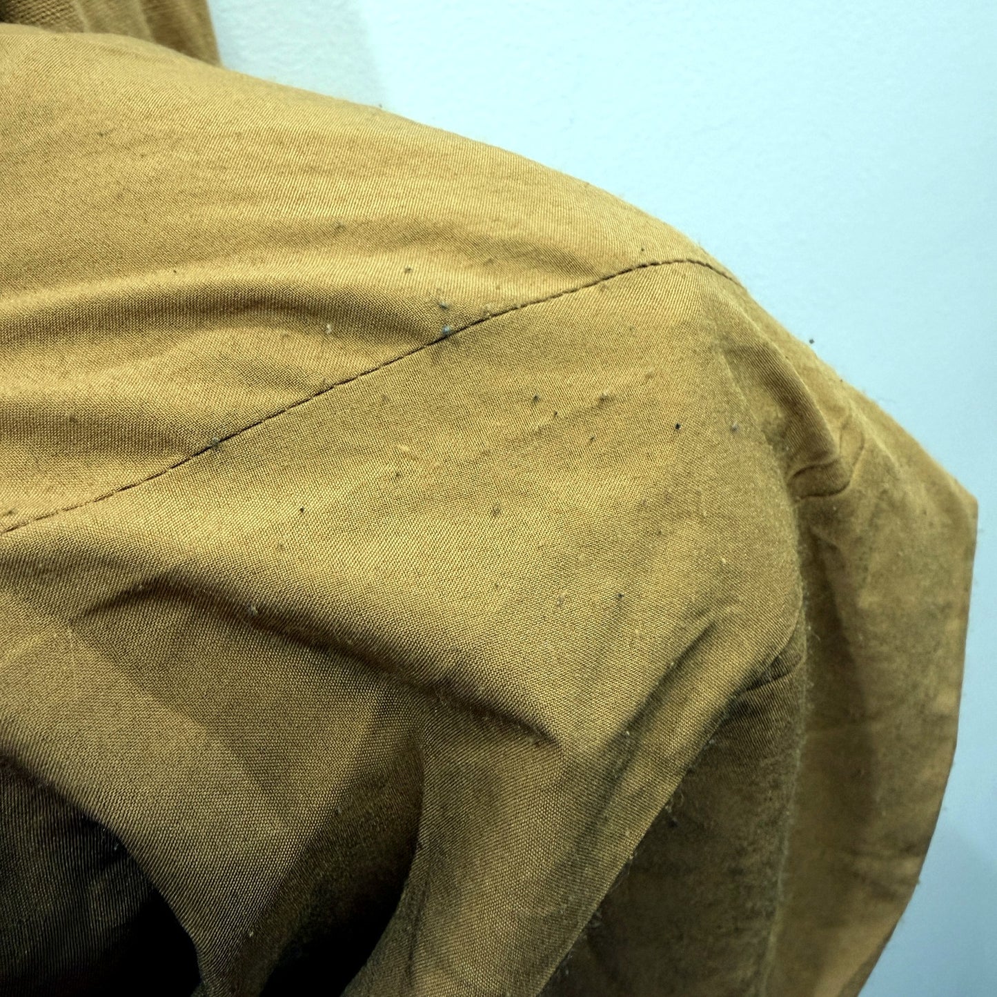 Corraine Womens Linen Double Breasted Light Brown Jacket Size 12