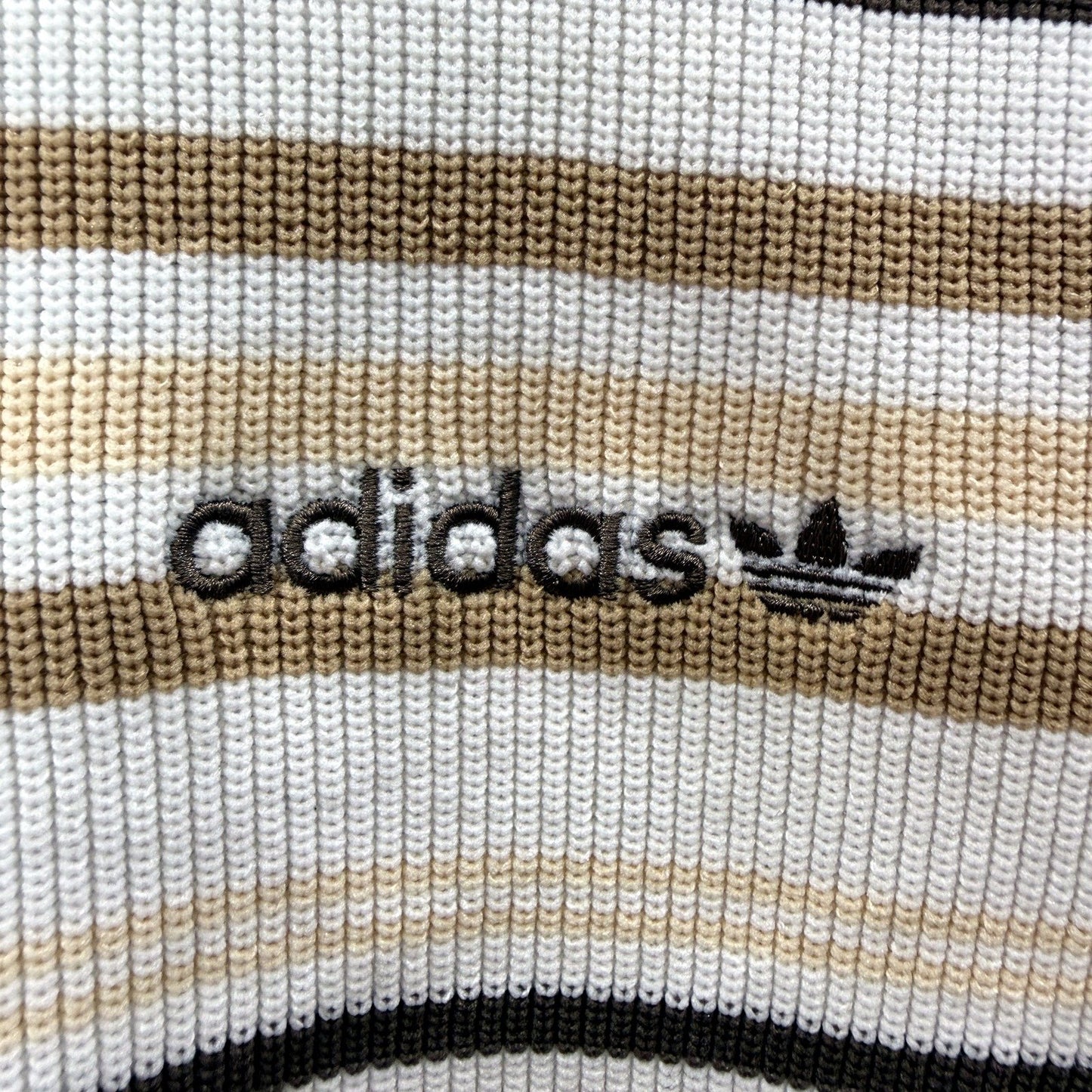 adidas Womens Knit Crop Turtleneck Top in Multi Color & Size S NEW