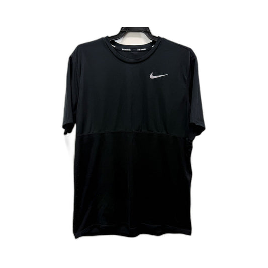 Nike Mens Dri-Fit Pullover Activewear Shirt in Black, Medium Size NEW
