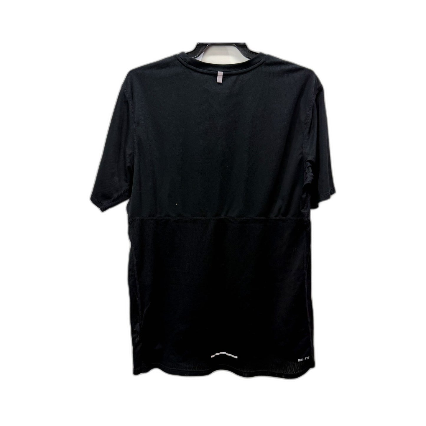 Nike Mens Dri-Fit Pullover Activewear Shirt in Black, Medium Size NEW