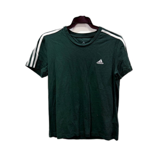 adidas Kids T-Shirt Green Pullover Sweatshirt for Boys Size M 12-14 NEW