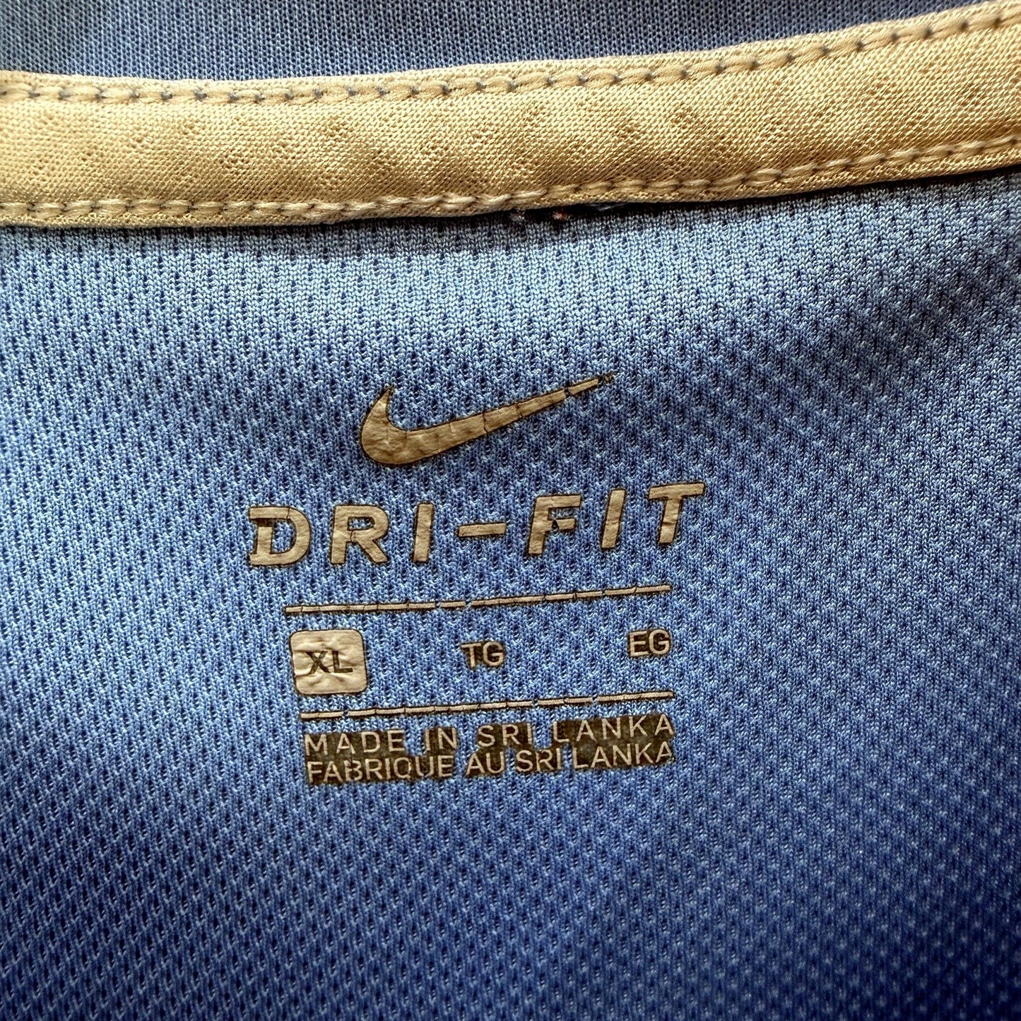 Nike Kids Dri-Fit Pullover Sweatshirt in Blue for Youth Extra Large Size Youth