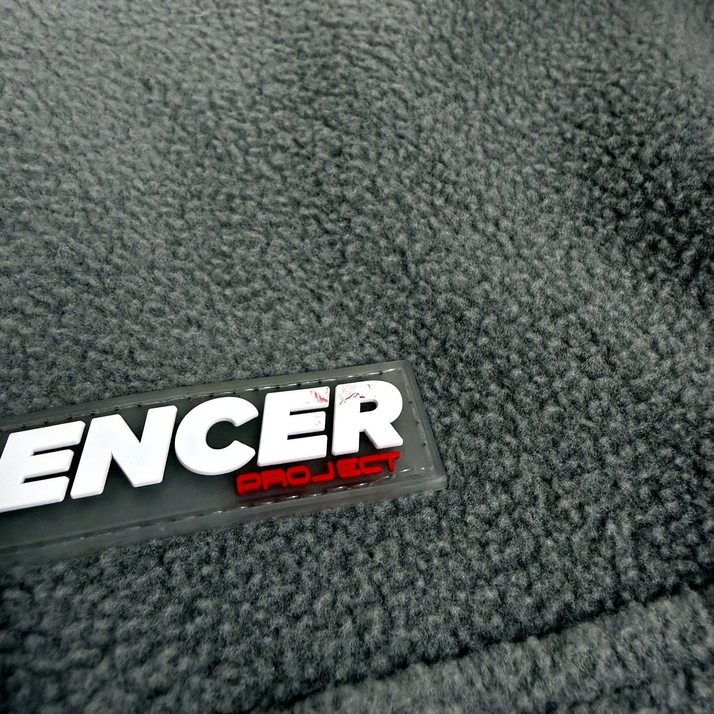 Spencer Project Mens Quarter Zip Fleece Jacket in Gray, Size M NEW