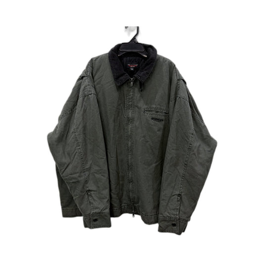 Spencer Project Mens Memphis Urban Jacket in Vintage Retro Grey, 2XL NEW