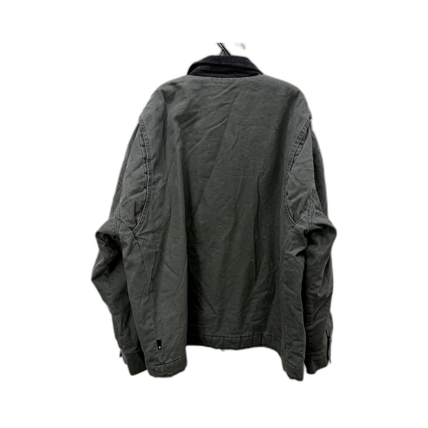 Spencer Project Mens Memphis Urban Jacket in Vintage Retro Grey, 2XL NEW