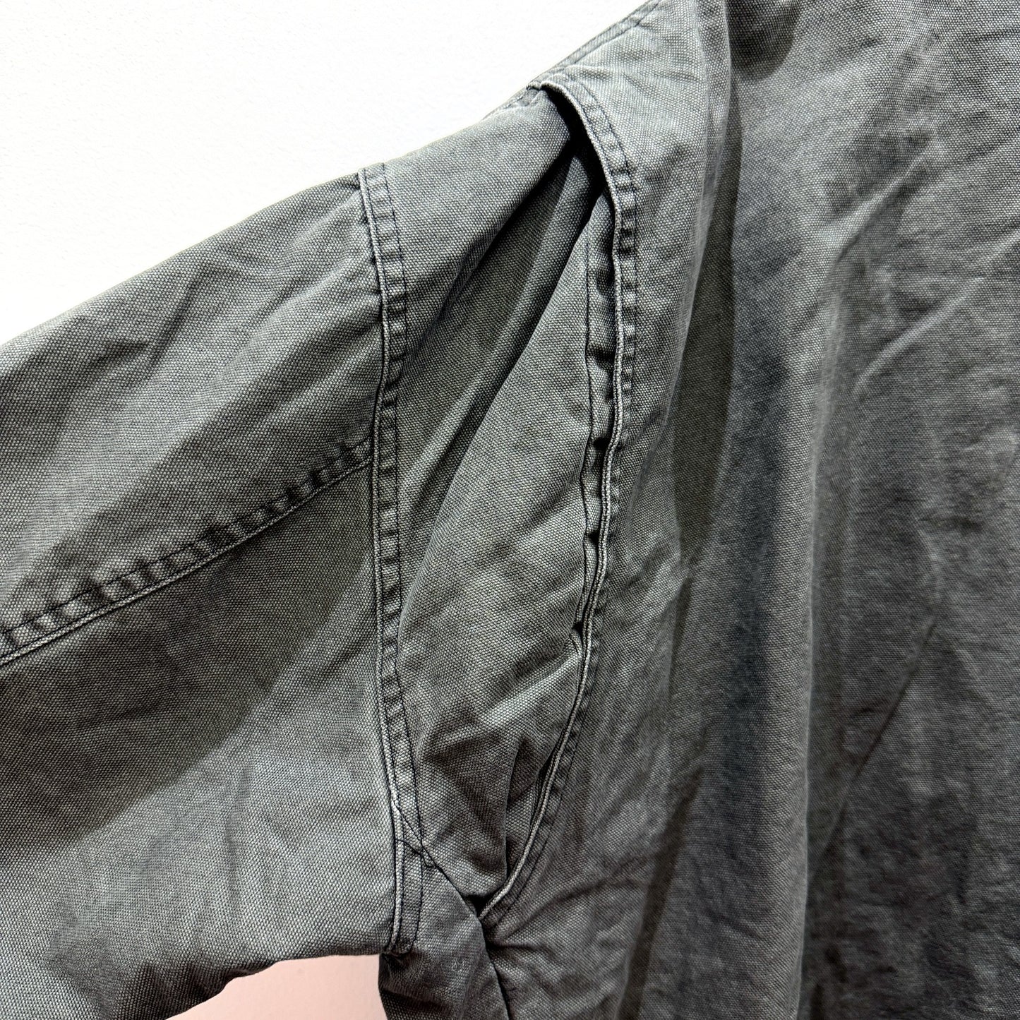 Spencer Project Mens Memphis Urban Jacket in Vintage Retro Grey, 2XL NEW