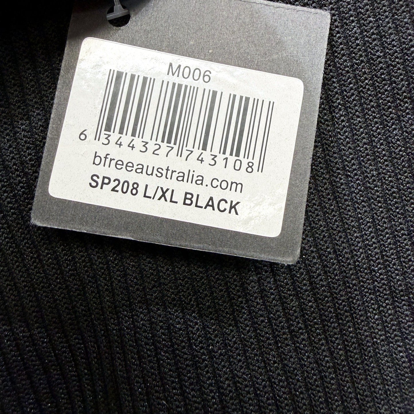 Bfree Womens Honeycomb Contour Leggings Black Stretch Activewear Size L/XL NEW