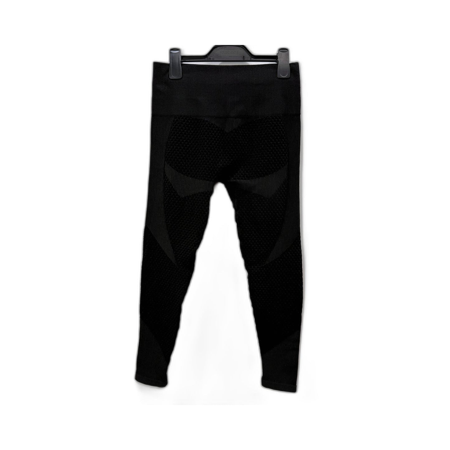 Bfree Womens Honeycomb Seamless Leggings Black/Grey Stretchy Comfortable NEW