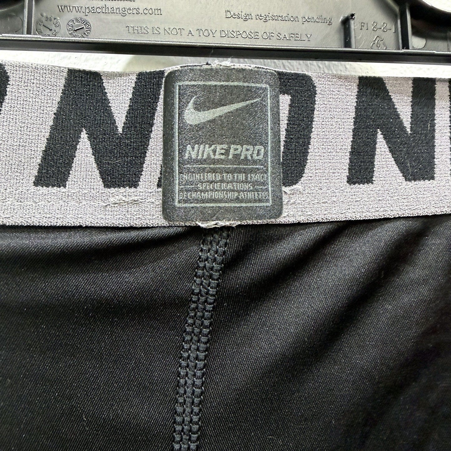 Nike Mens Pro Compression Tights - Black Workout Leggings Size M