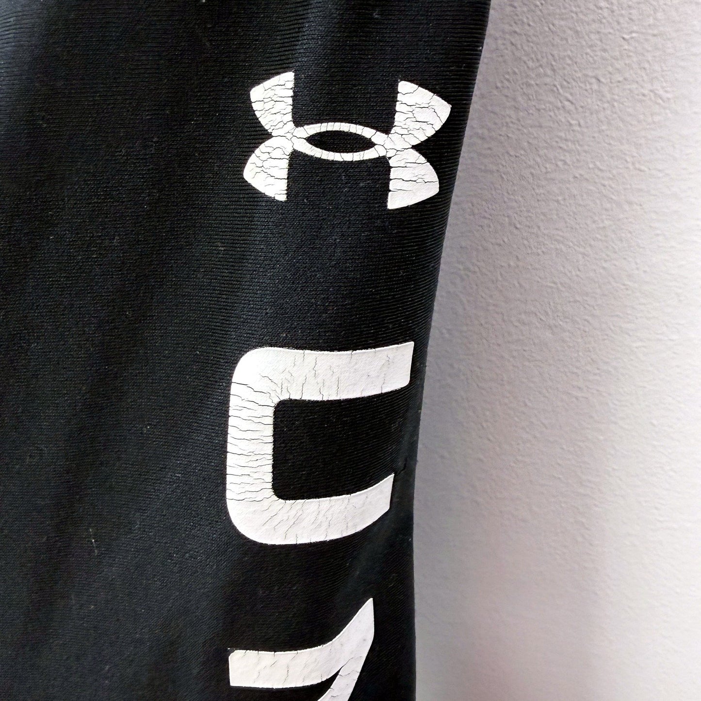 Under Armour Womens Compression Leggings Black Athletic Workout Tights Size S