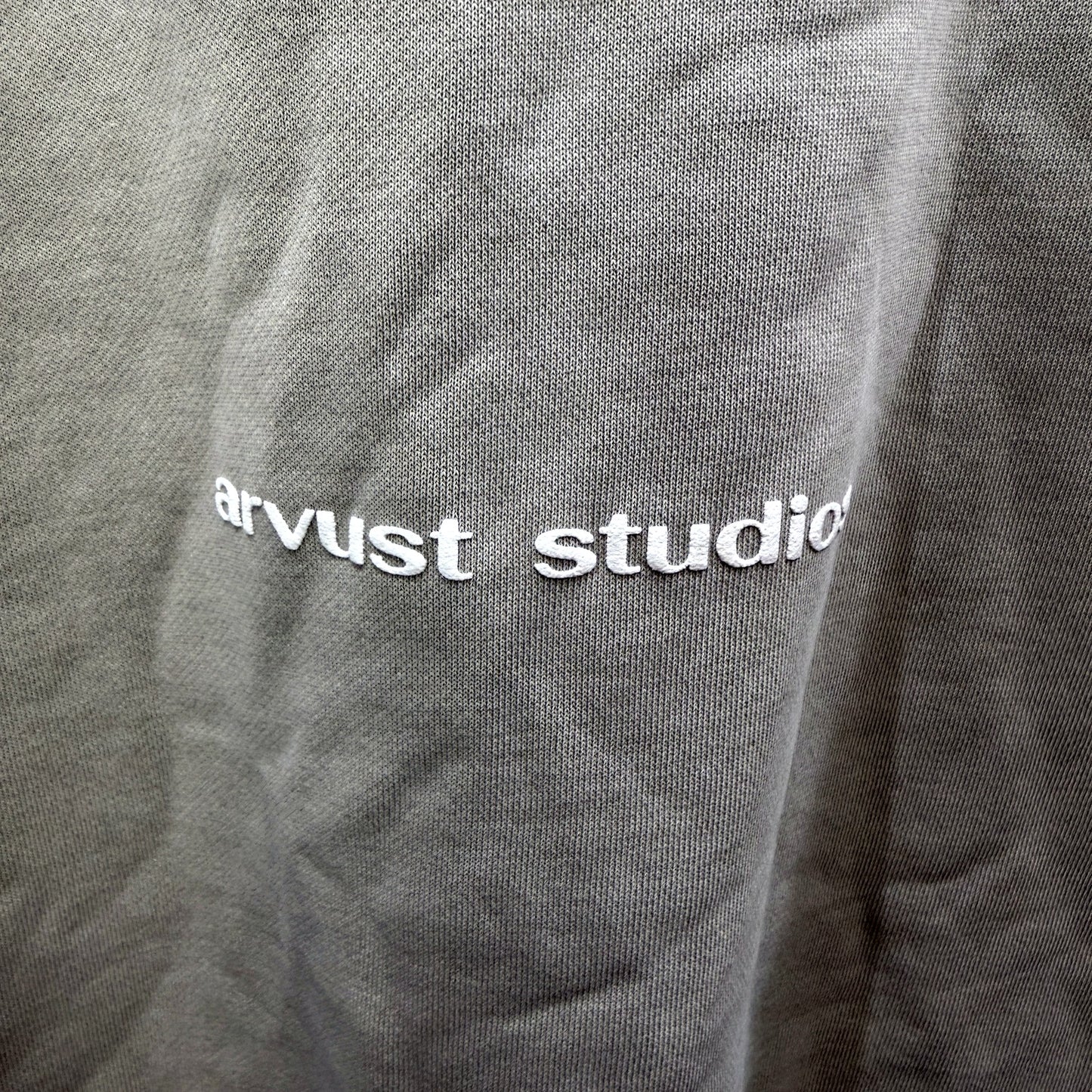 Arvust Mens Institute Quarter Button Jumper Beige Comfortable Casual Size M NEW
