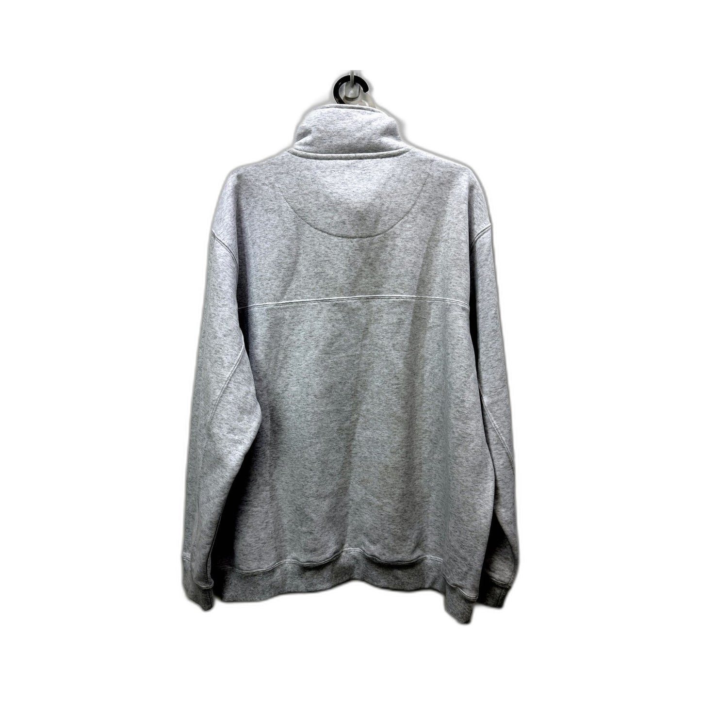 Arvust Mens Light Gray Leisure Quarter Zip Jumper in Extra Large Size NEW
