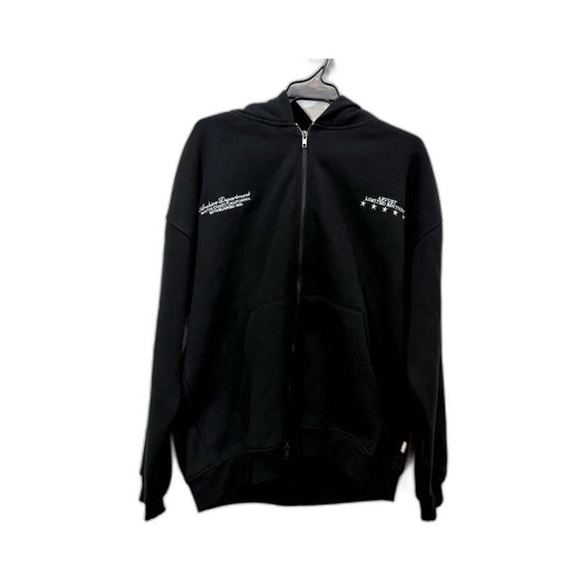 Arvust Mens Archive Zip Hoodie in Black, Size M NEW