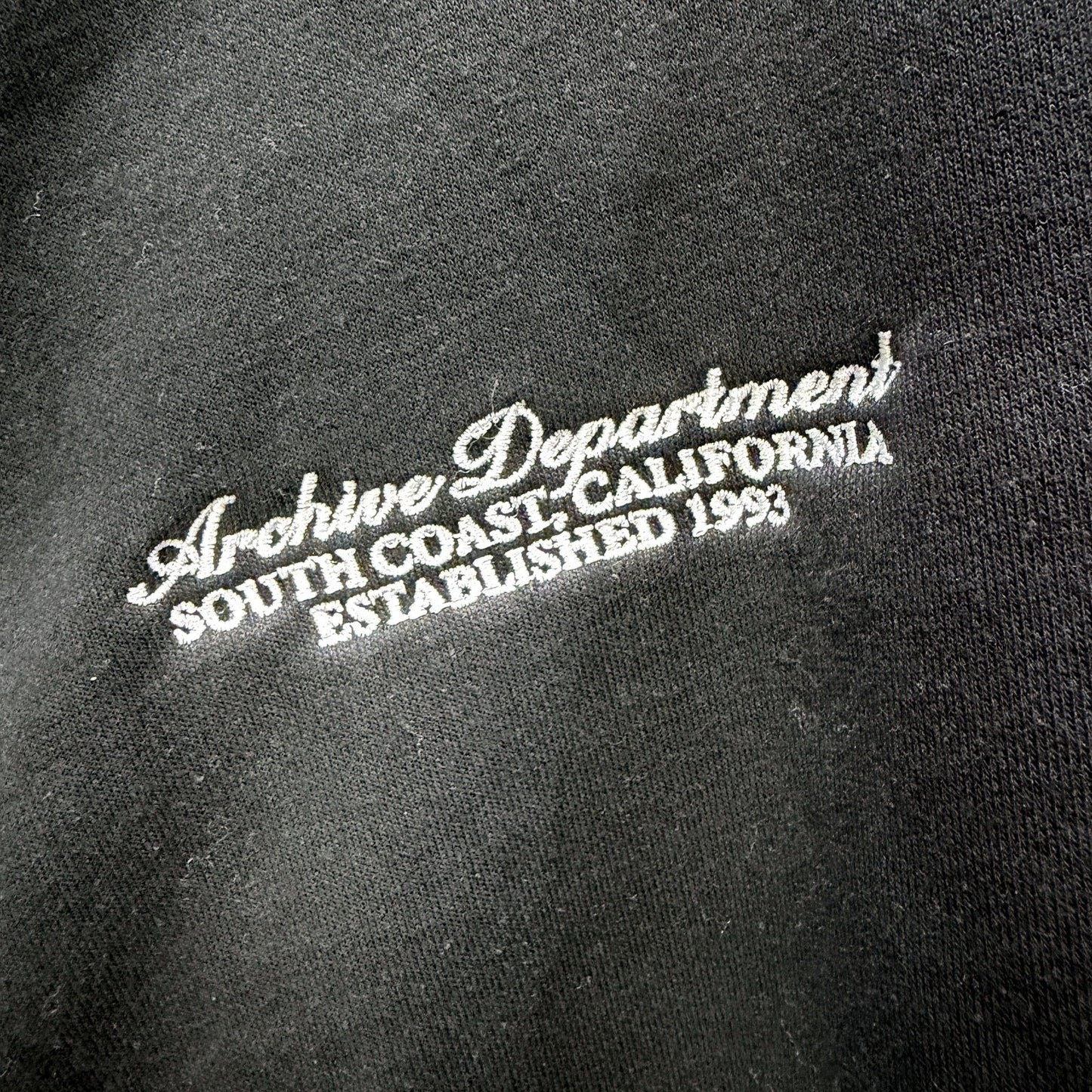 Arvust Mens Archive Zip Hoodie in Black, Size M NEW