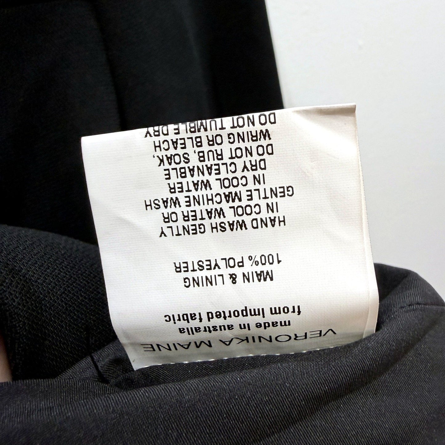 Veronika Maine Womens Cropped Black Jacket for Petite Size 12 NEW