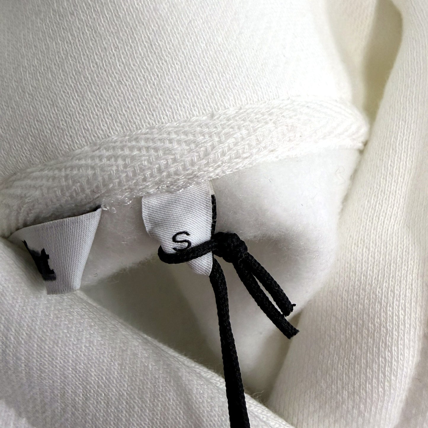 Neon Hart Womens Pullover Studio Hoodie White Soft Comfortable Size Small NEW