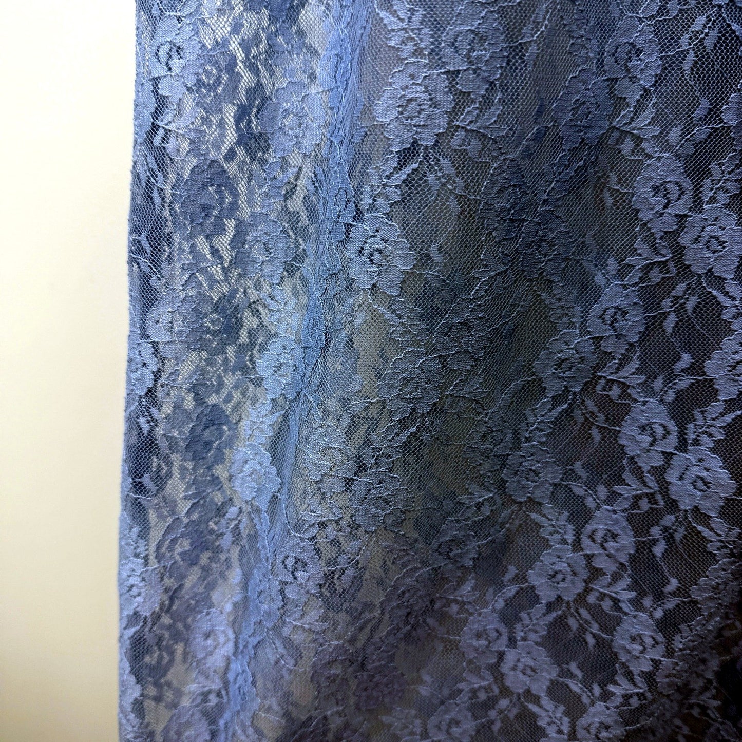 It's Now Cool Womens Mesh Leisure Pants Lace Design Della Robbia Blue Size S NEW