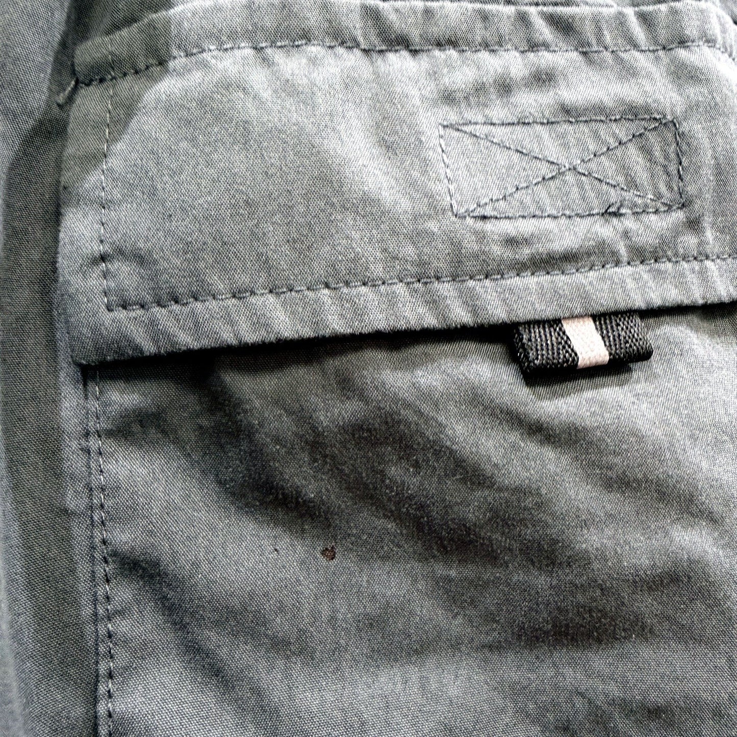 Spencer Project Mens Convertible Cargo Pants in Charcoal Grey, Size 30 NEW