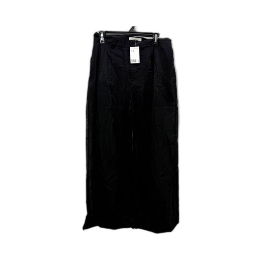 H&M Edition Womens Shear Mesh Pants in Black, Size 12 NEW