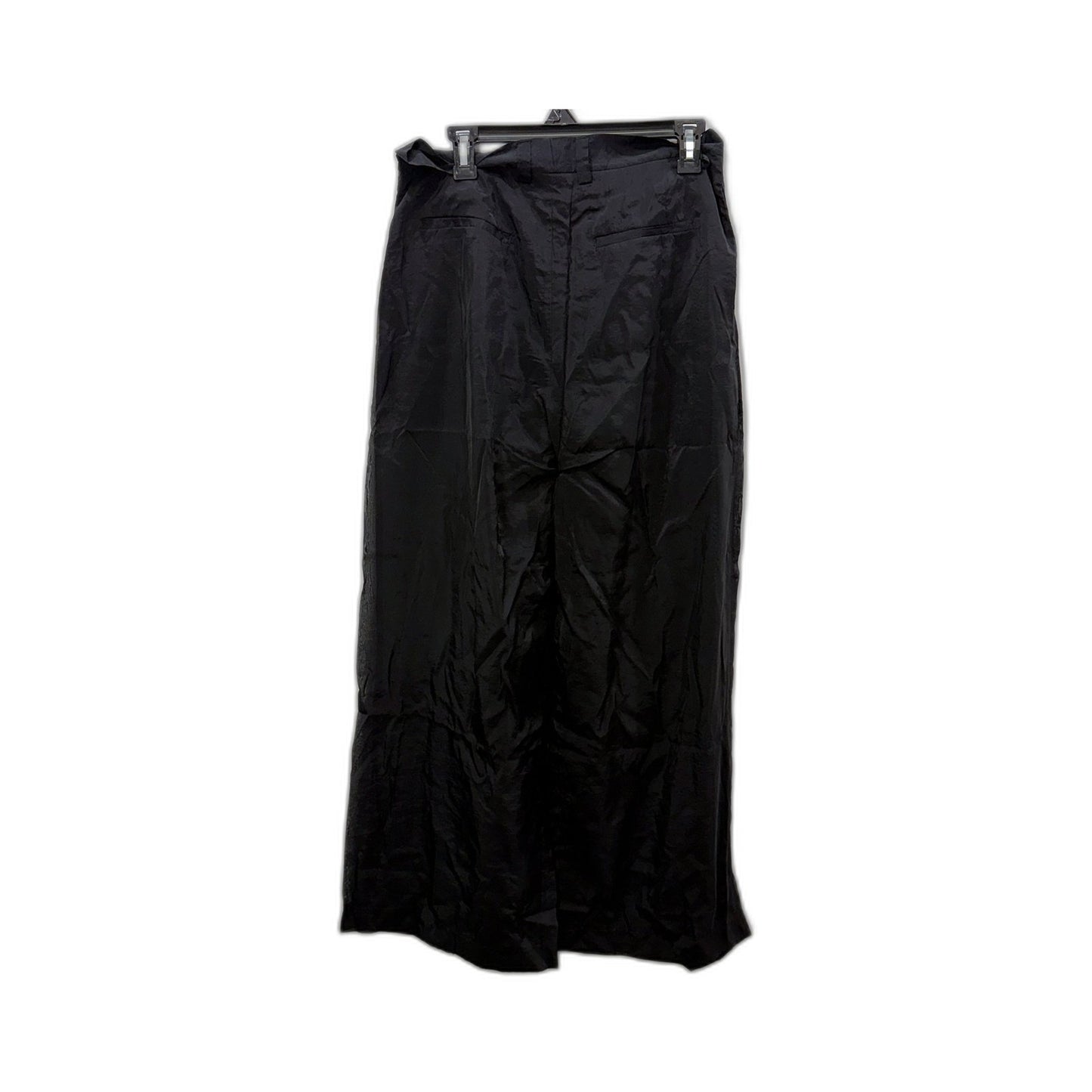 H&M Edition Womens Shear Mesh Pants in Black, Size 12 NEW