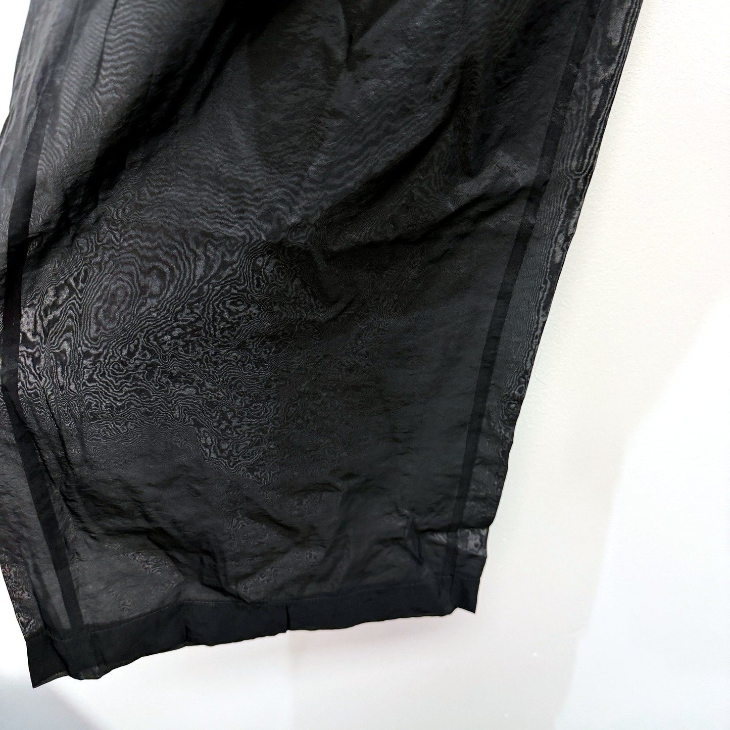 H&M Edition Womens Shear Mesh Pants in Black, Size 12 NEW