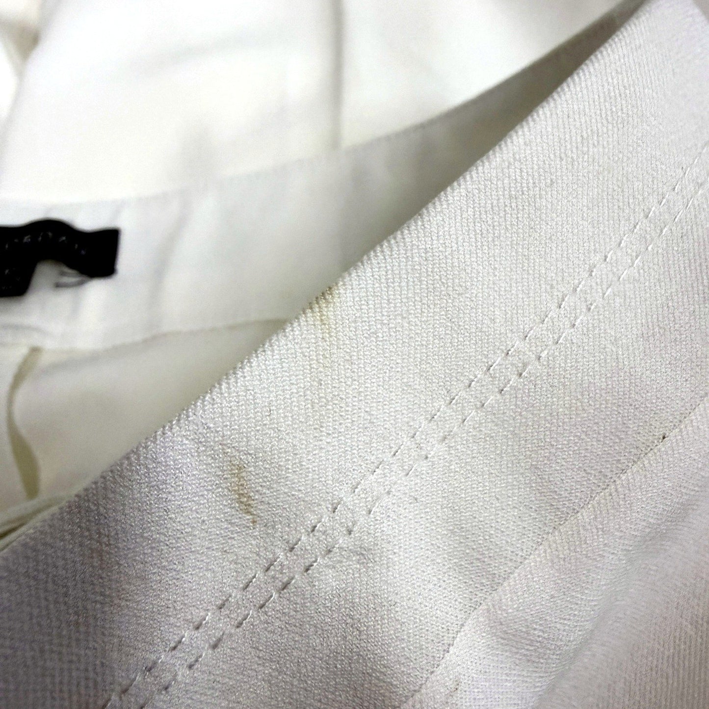 Liz Jordan Womens Pleated Dress Pants, White, Size 10