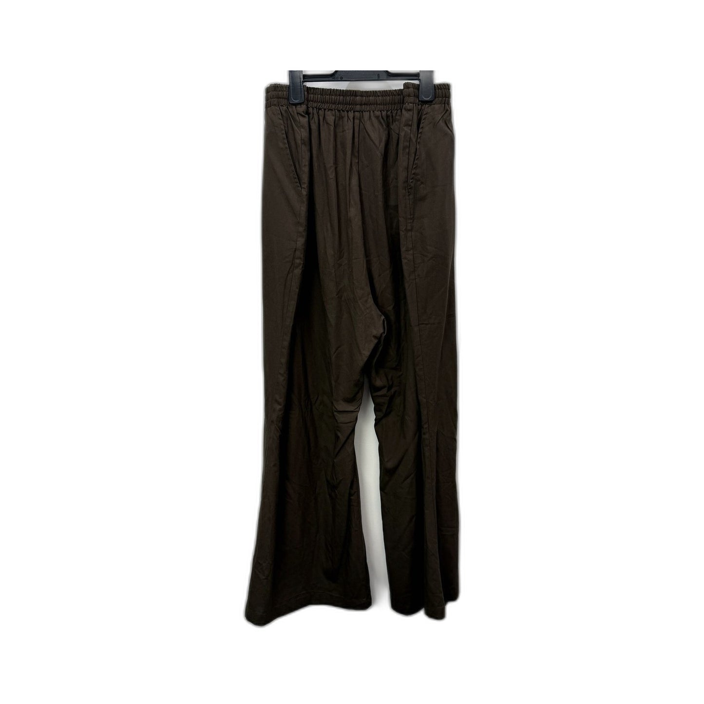 Fayt The Label Womens Loose Pants Chocolate Brown Elastic Waist Size 22 NEW