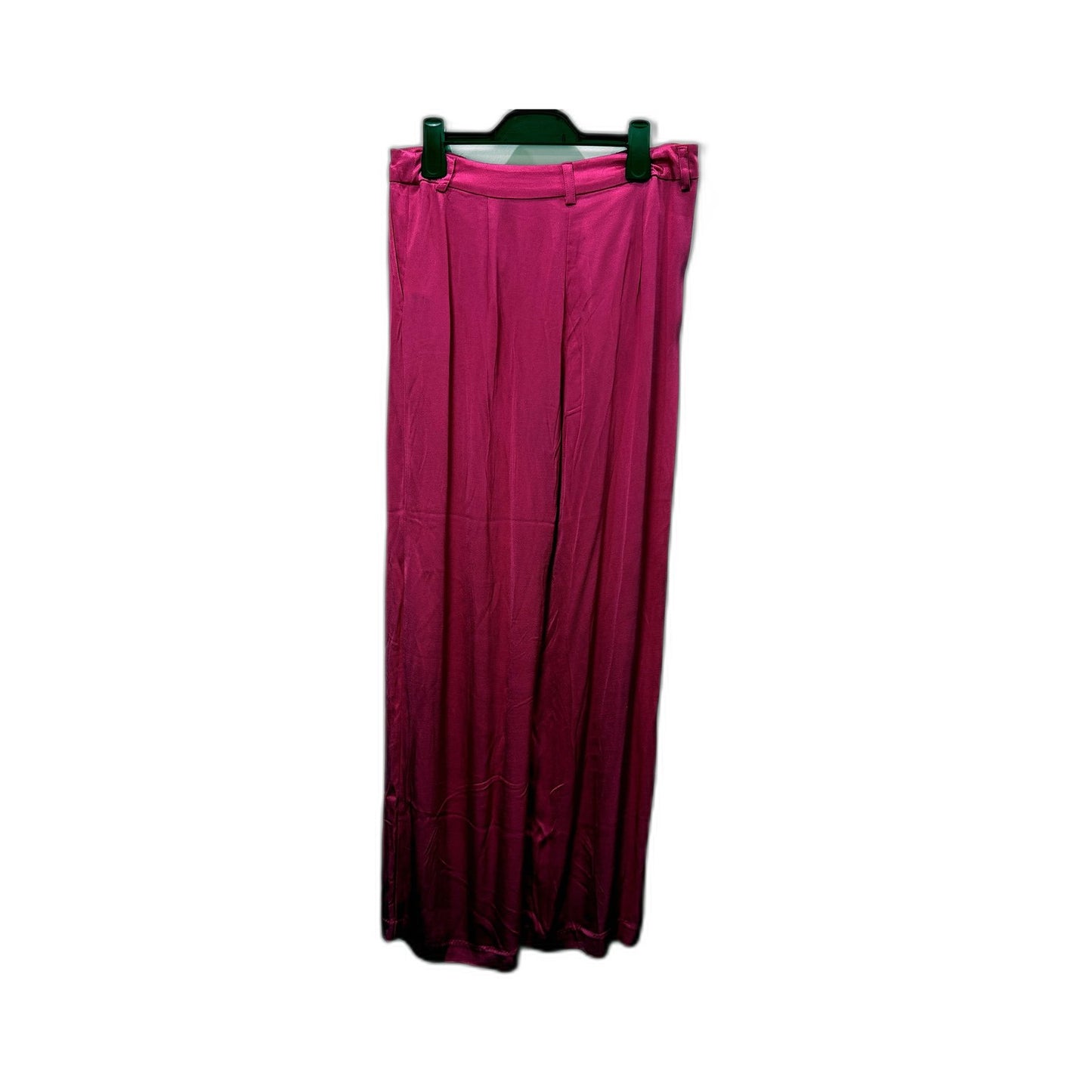 Bardot Womens Lena Pin Tuck Pleated Hot Pink Trousers, Size 10 NEW