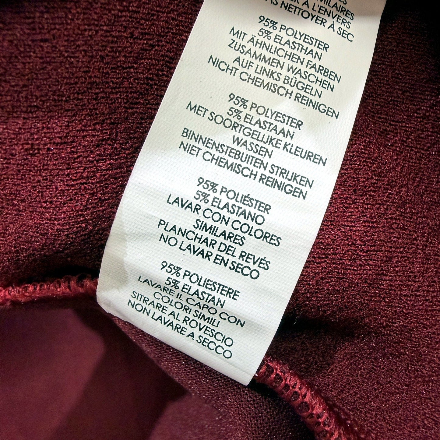 Boohoo Womens Red Open Cardigan Cozy Casual Pullover Sweatshirt Size 12