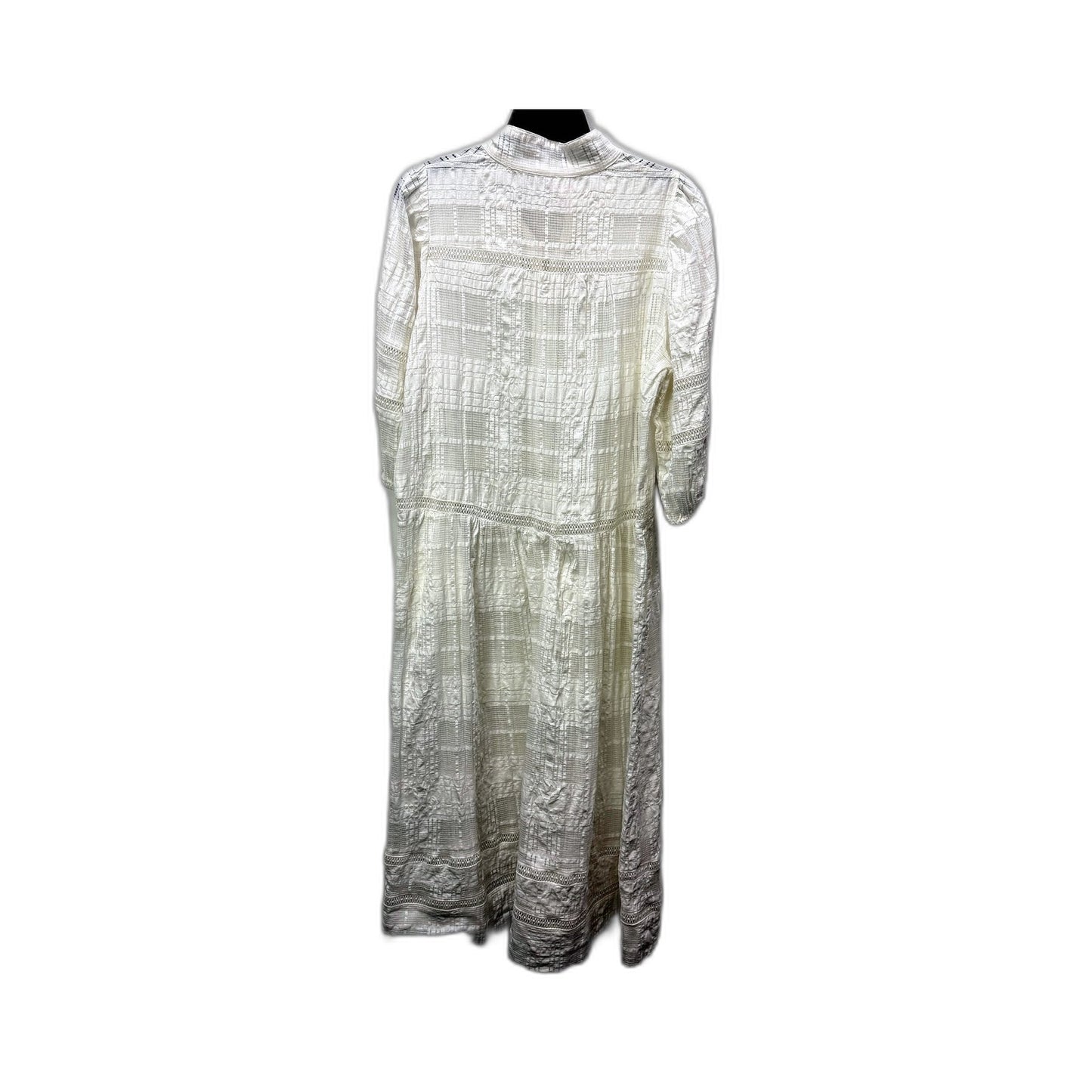 Zoe Kratzmann Womens Vintage Lace Dress Boho Style White Porcelain Size 2 NEW