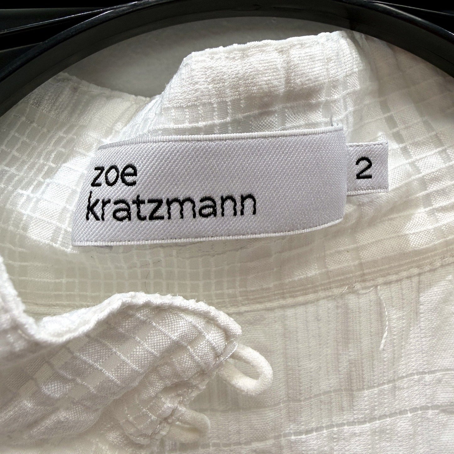 Zoe Kratzmann Womens Vintage Lace Dress Boho Style White Porcelain Size 2 NEW