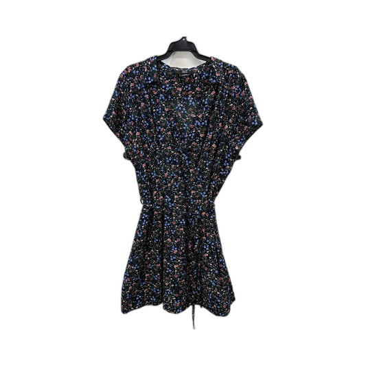 CCX Womens Floral Print Midi Dress Multi Color Size 18 NEW