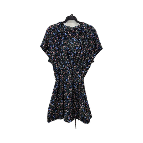 CCX Womens Floral Print Midi Dress Multi Color Size 18 NEW