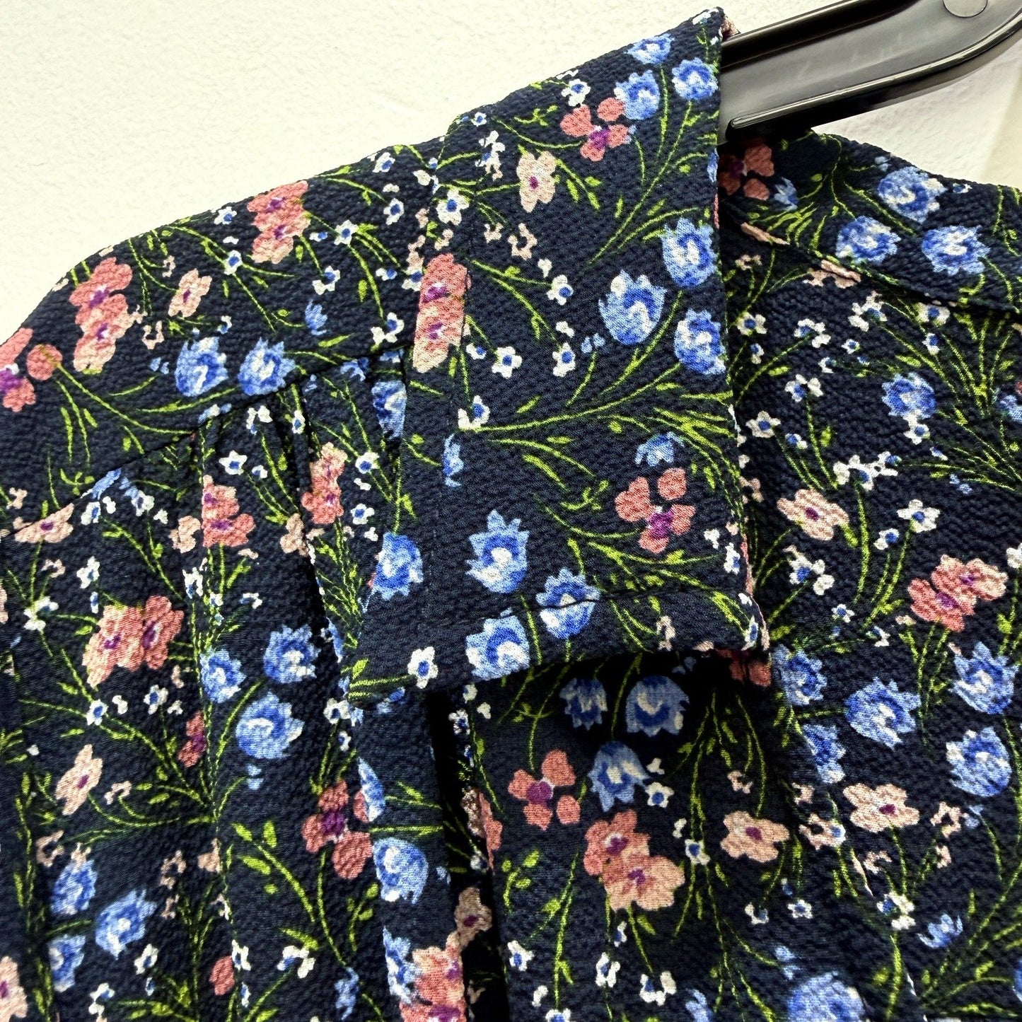 CCX Womens Floral Print Midi Dress Multi Color Size 18 NEW