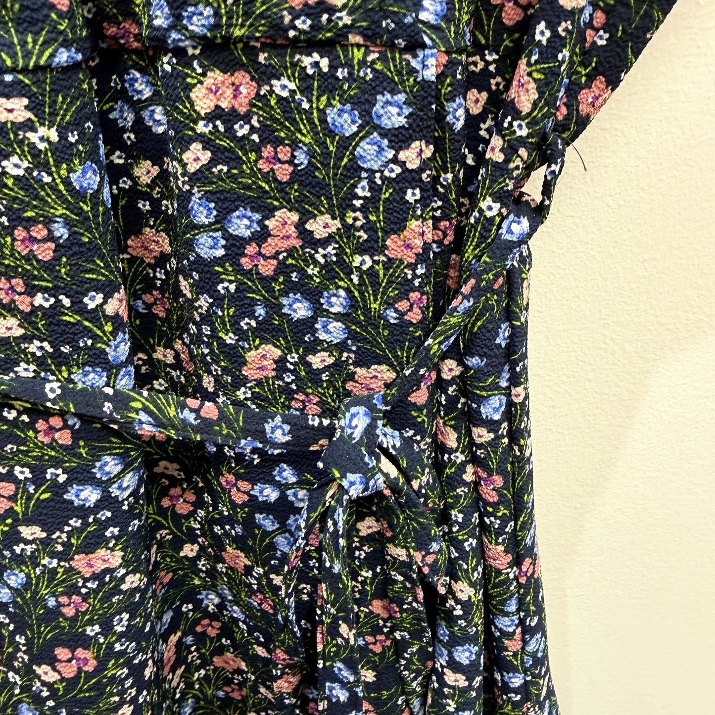 CCX Womens Floral Print Midi Dress Multi Color Size 18 NEW