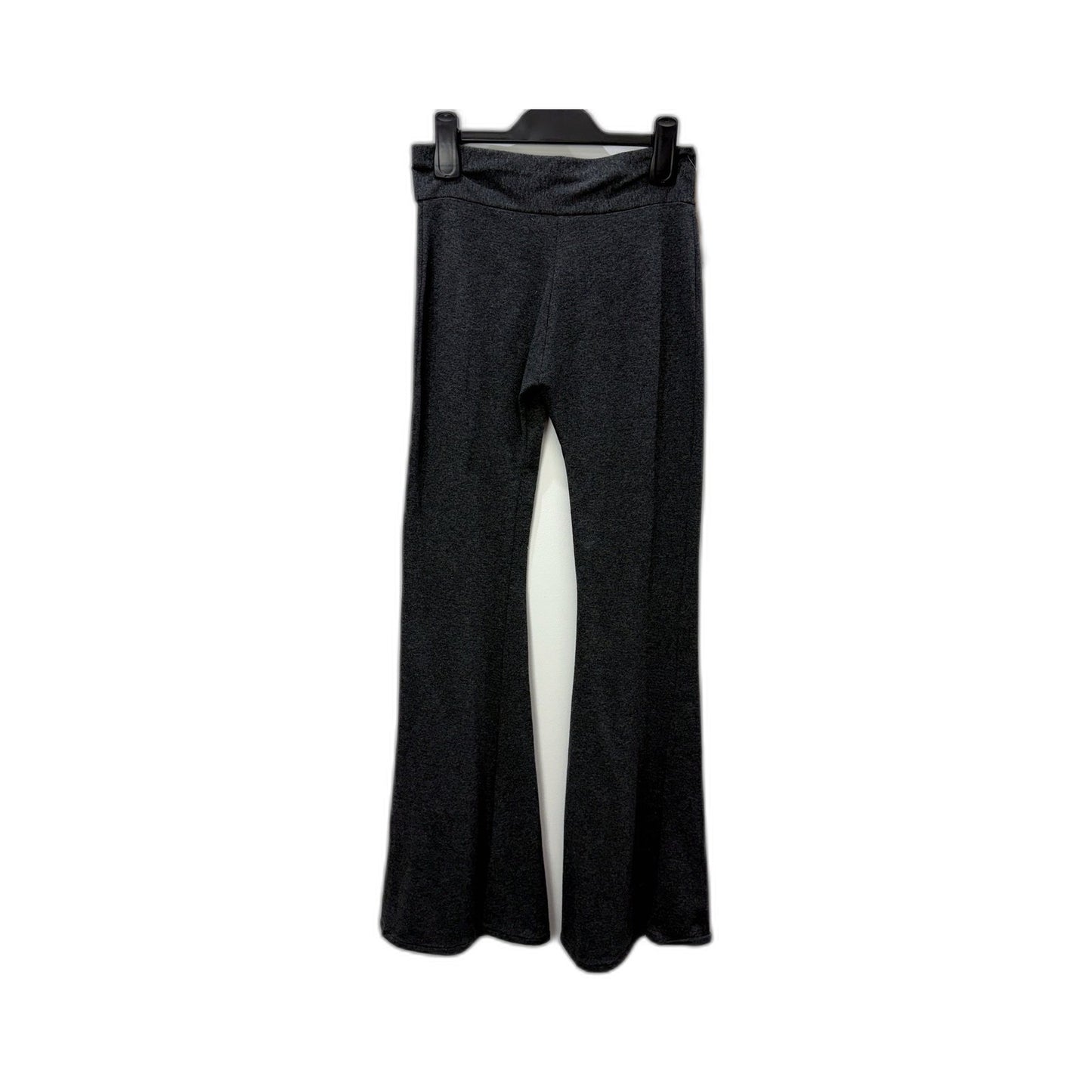 Cocoa Clothing Womens Flared Leggings Comfortable Casual Dark Grey Size S NEW