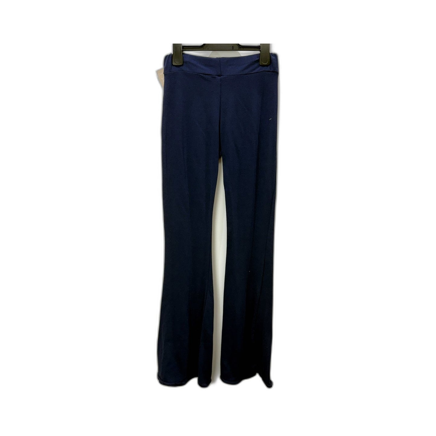 Cocoa Clothing Womens Flared Navy Blue Pants Size Small NEW