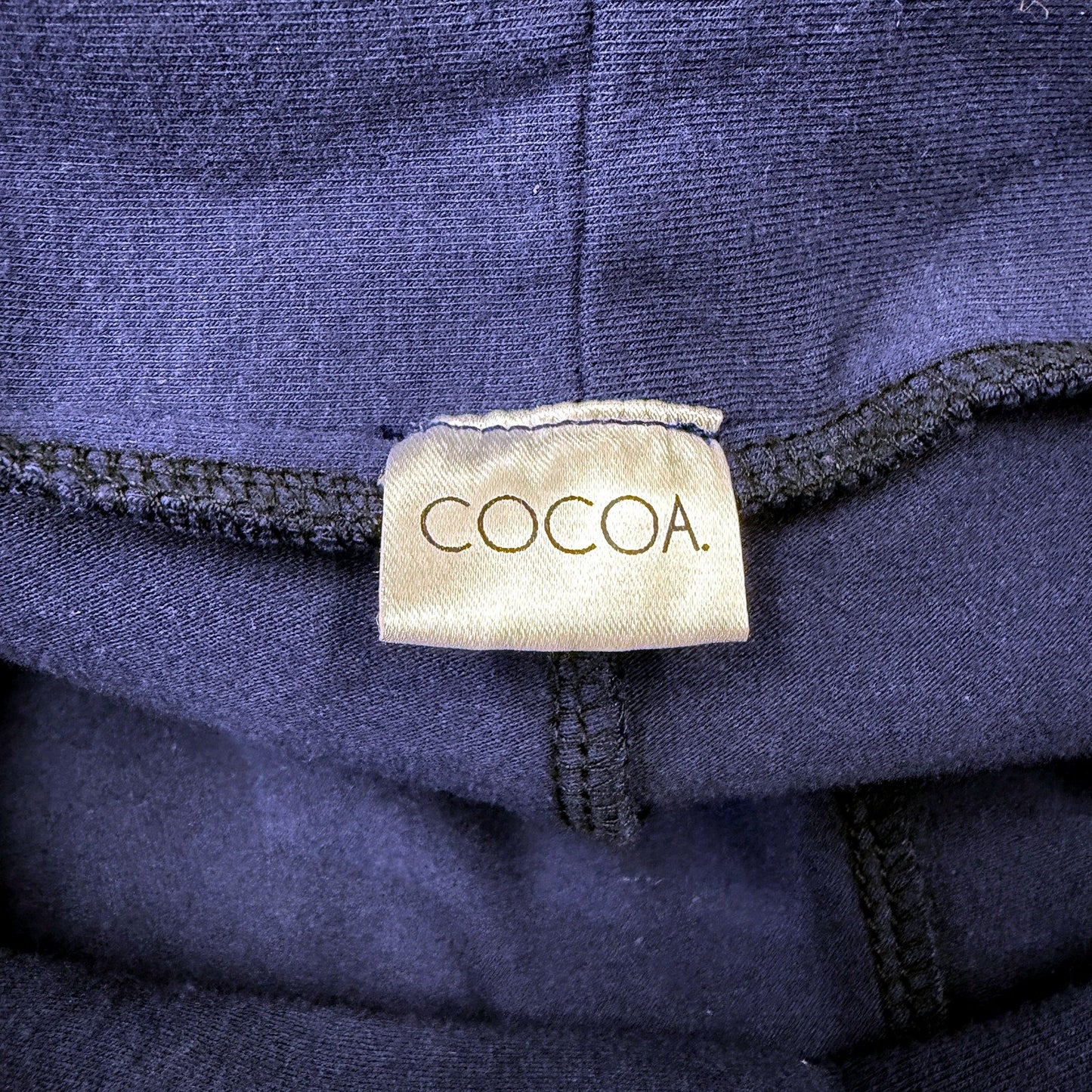 Cocoa Clothing Womens Flared Navy Blue Pants Size Small NEW