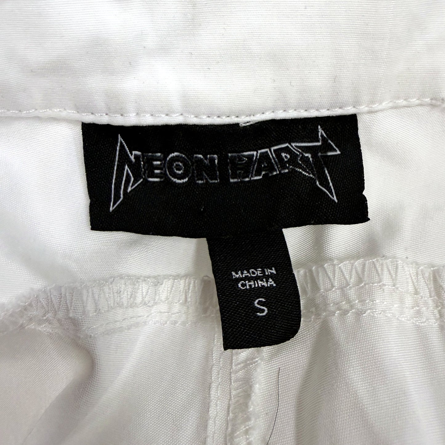 Neon Hart Womens Skylar Ski Style Pants White Waterproof Insulated Size NEW