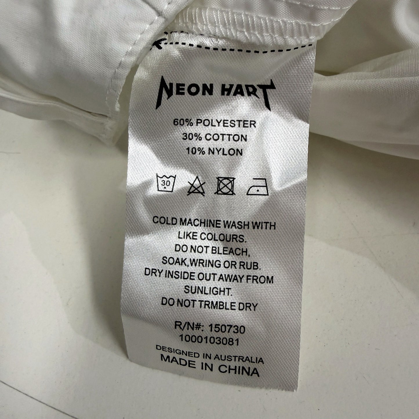 Neon Hart Womens Skylar Ski Style Pants Waterproof Windproof White Size NEW