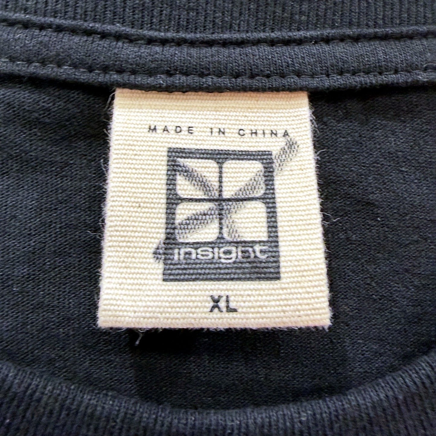 Insight Mens Comfortable Cotton Pullover Sweatshirt in Black XL NEW