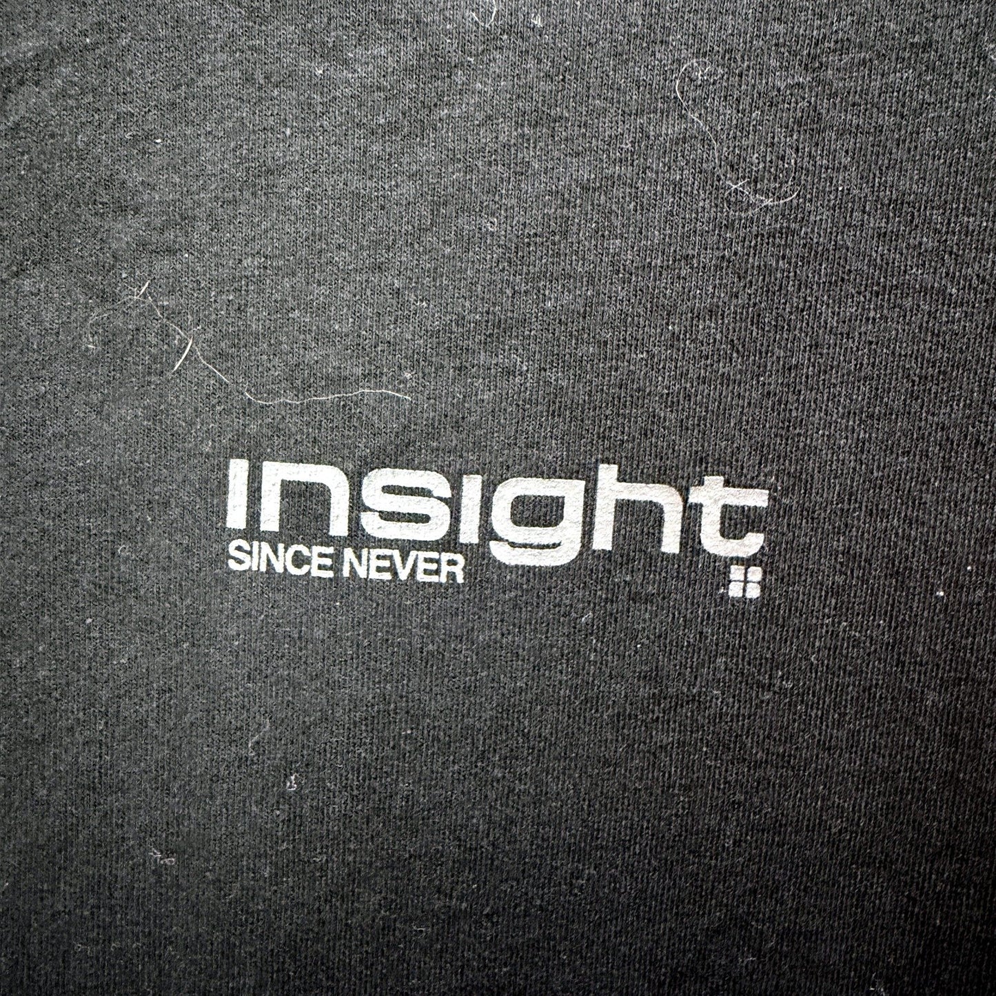 Insight Mens Comfortable Cotton Pullover Sweatshirt in Black XL NEW